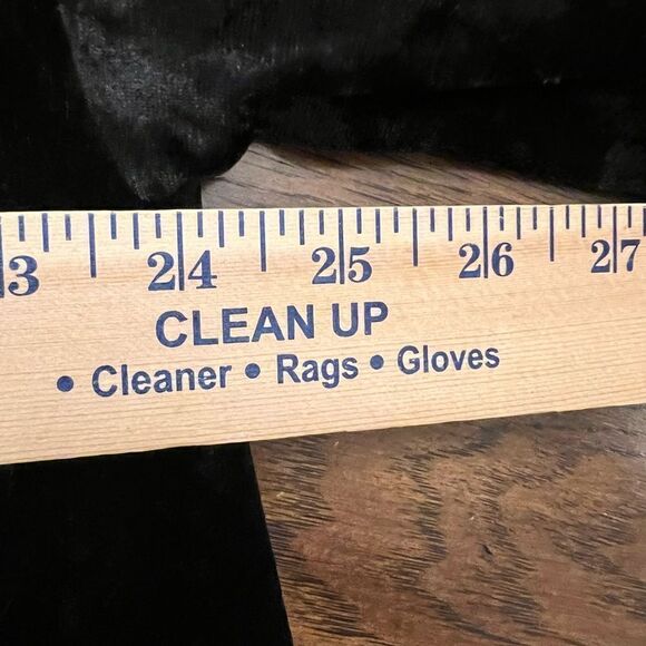 Bohemian est.1946 velvety open embroidered cardigan. Size Medium. - Picture 7 of 7